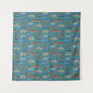 Beautiful Sea Pattern Tapestry