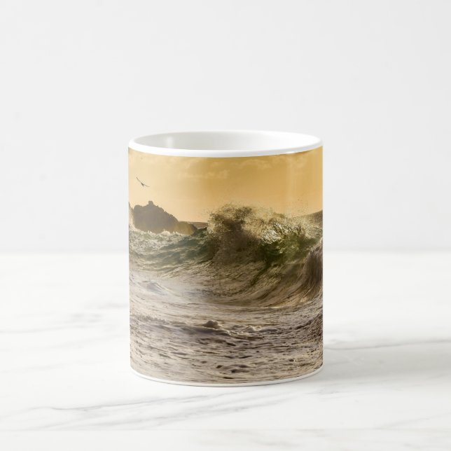 Beautiful Sea Scenery Coffee Mag Mug (Center)