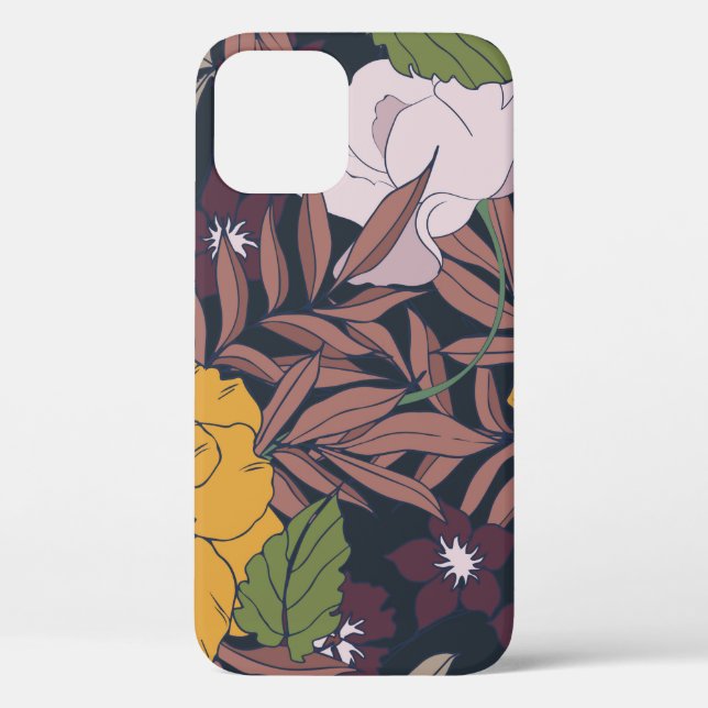 Beautiful seamless floral pattern background. Case-Mate iPhone case (Back)