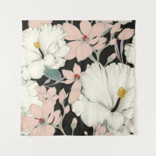 Beautiful seamless floral pattern background. tapestry