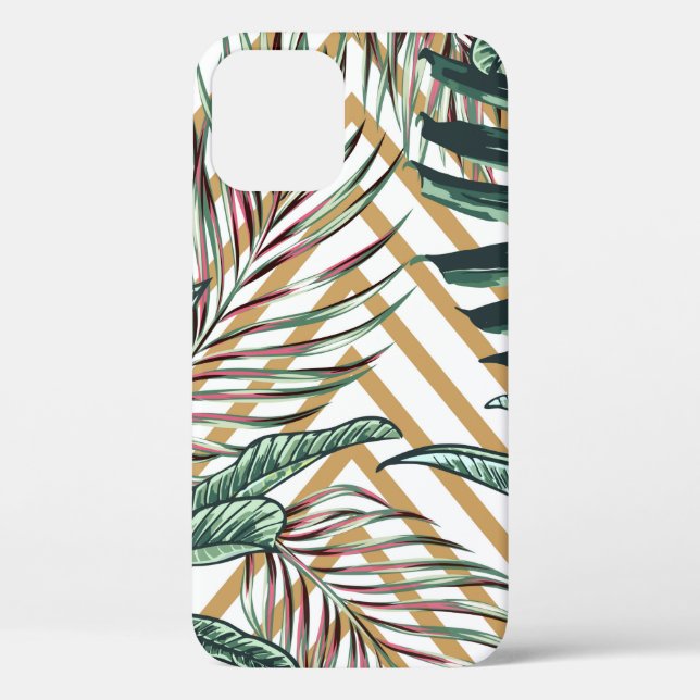 Beautiful seamless floral pattern background with  Case-Mate iPhone case (Back)