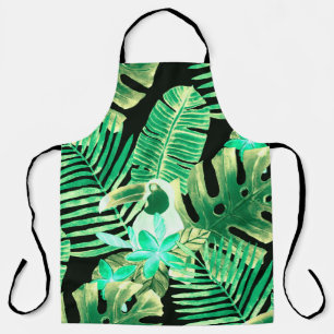 Beautiful seamless floral summer pattern backgroun apron