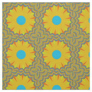 beautiful seamless Nice And Sunny pattern design Fabric