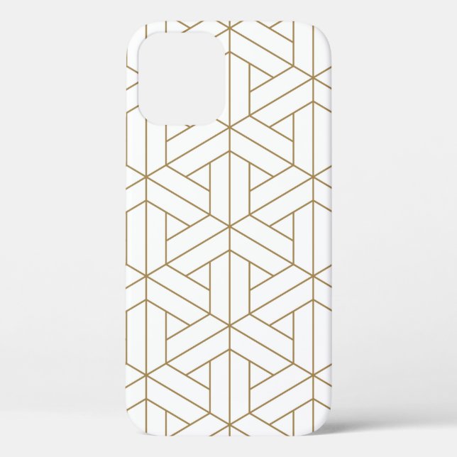 Beautiful Seamless pattern japanese shoji kumiko,  Case-Mate iPhone Case (Back)