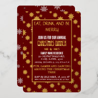 BEAUTIFUL SEAMLESS SNOWFLAKES ON RED BACKGROUND