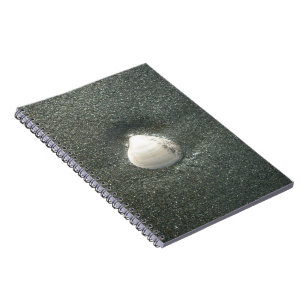 Beautiful Seashell in the Sand: A Salty Souvenir Notebook