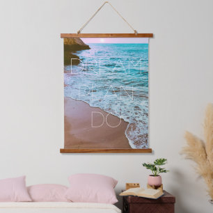 Beautiful Seaside Beach Sunset Hanging Tapestry