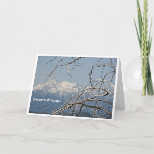 Beautiful Season's Greetings Card! Holiday Card