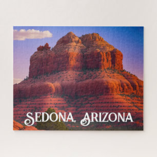 Beautiful Sedona Arizona Red Rocks Landscape Art Jigsaw Puzzle