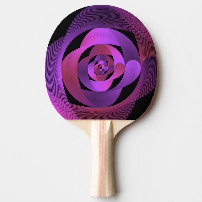 Beautiful semicircle pattern - ping pong paddle (Front)