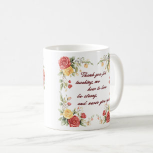 Beautiful Sentiment For Mum Wrap Coffee Mug