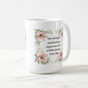 Beautiful Sentiment For Mum Wrap Coffee Mug