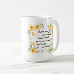 Beautiful Sentiment For Mum Wrap Coffee Mug