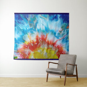Beautiful shades of Sunrise Acrylic Art Tapestry