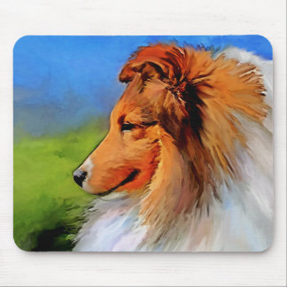 Beautiful Sheltie Art Mousepad