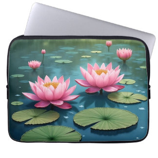 Beautiful Siam Lotus Laptop Sleeve 13 inches