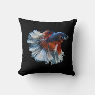 Beautiful Siamese Betta Fish Cushion