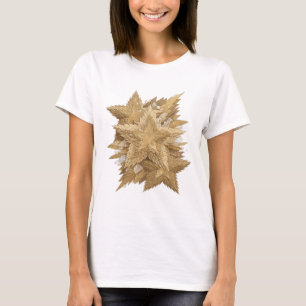 Beautiful Silver GOLDEN STARS Bold Design T-Shirt