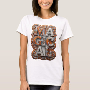 Beautiful Silver MAGICAL Statement Design T-Shirt