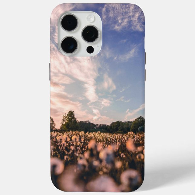 beautiful sky over the plain Case-Mate iPhone case (Back)