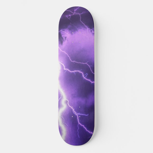 beautiful sky, thunder skateboard (Front)