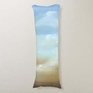 Beautiful Skyscape with Fluffy Clouds Body Cushion