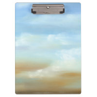 Beautiful Skyscape with Fluffy Clouds