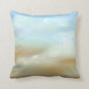 Beautiful Skyscape with Fluffy Clouds Cushion