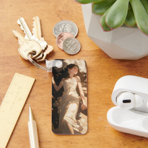 Beautiful Sleeping Bride Anime Key Ring
