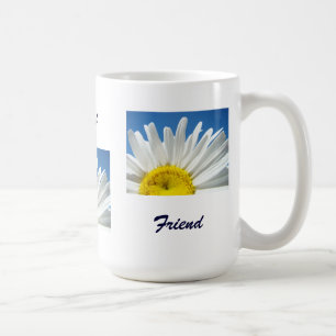 Beautiful Smart Friend coffee mugs Daisy Flowers