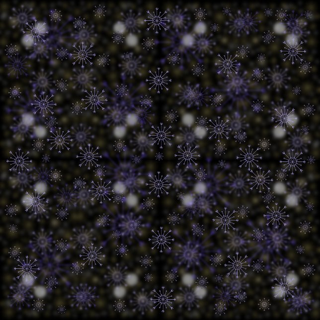 Beautiful Snowflakes napkins, holiday napkins Postcard (Creator Uploaded)