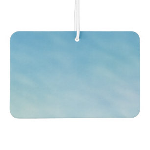 Beautiful Soft Blue Sky with Dreamy Clouds Car Air Freshener
