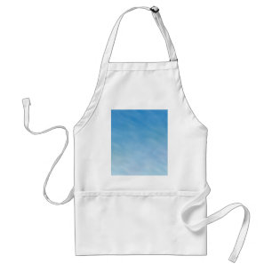 Beautiful Soft Blue Sky with Dreamy Clouds Standard Apron