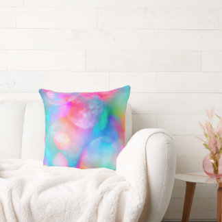Beautiful Soft Colourful Rainbow Cushion
