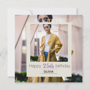 Beautiful Soul Happy birthday Card