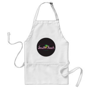 Beautiful South Beach, Florida Standard Apron