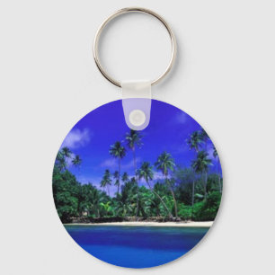 Beautiful South Pacific Key Chain