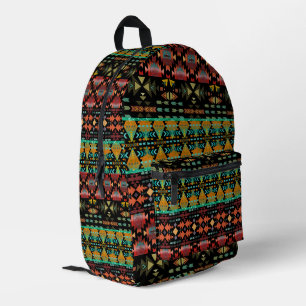 Beautiful Southwestern Quilt Style Printed Backpack