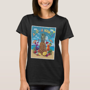 Beautiful souvenir gift idea ALOHA Hawaii Islands  T-Shirt