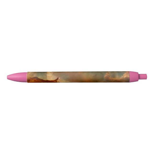 beautiful space black ink pen (Front)