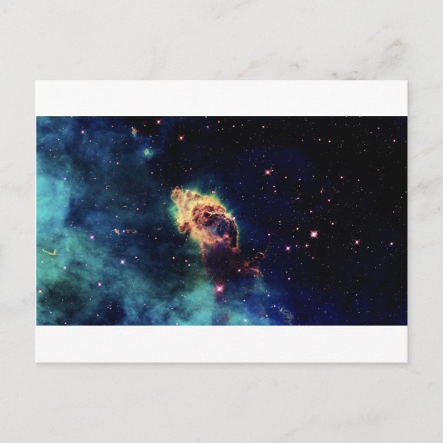 Beautiful Space Nebula Postcard (Front)