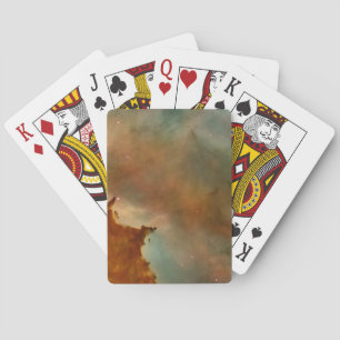 beautiful space playing cards
