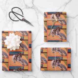 Beautiful Spaniel Dog Wrapping Paper Sheet