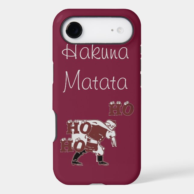 Beautiful Special Santa Hohoho Hakuna Matata (Back)