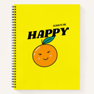 Beautiful spiral notebook for everyone