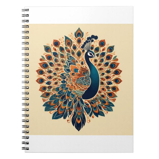 Beautiful Spiral Photo Notebook  (Front)