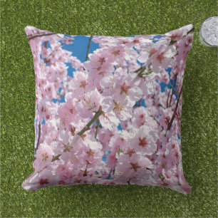 Beautiful Spring Cherry Blossoms Cushion