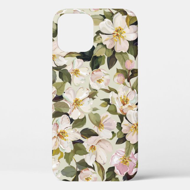 Beautiful spring floral with blossom tree branches Case-Mate iPhone case (Back)