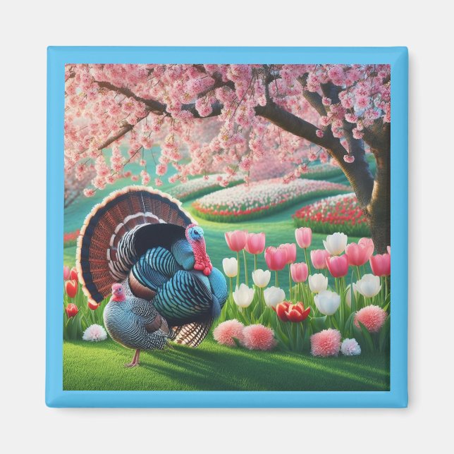 Beautiful Spring Magnet (Front)