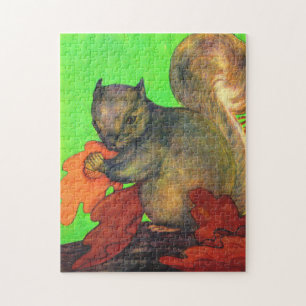 beautiful squirrel jigsaw puzzle